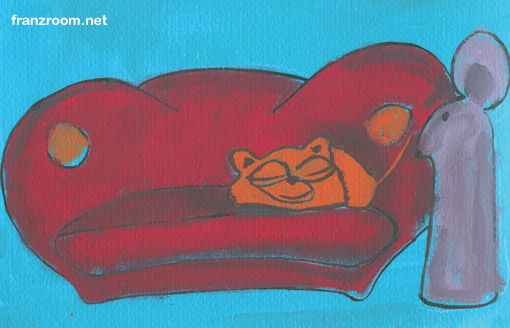 quando il gatto dorme il topo sta fermo - Andrea Franzosi franzroom.net