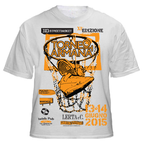 franzRoom.net, design t Shirt Torneo Armana 2015 - Andrea Franzosi