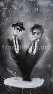 Decorazioni Pannelli - Ottica Ottobelli - Blues Brothers, franzRoom.net