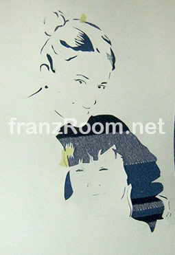 PrincipessandO - stencil - Andrea Franzosi - franzRoom.net