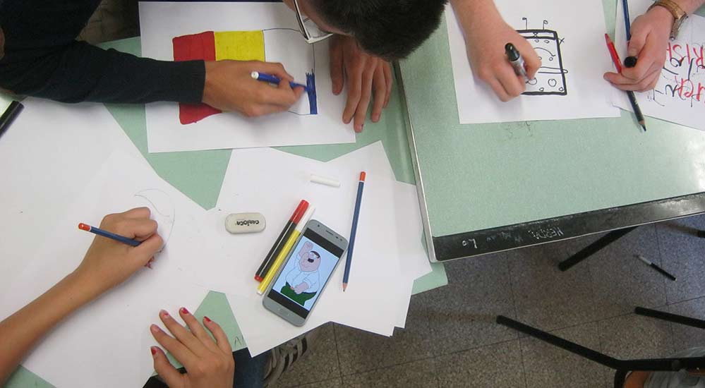 Laboratorio di disegno e graffiti per You Ar'T - franZroom.net
