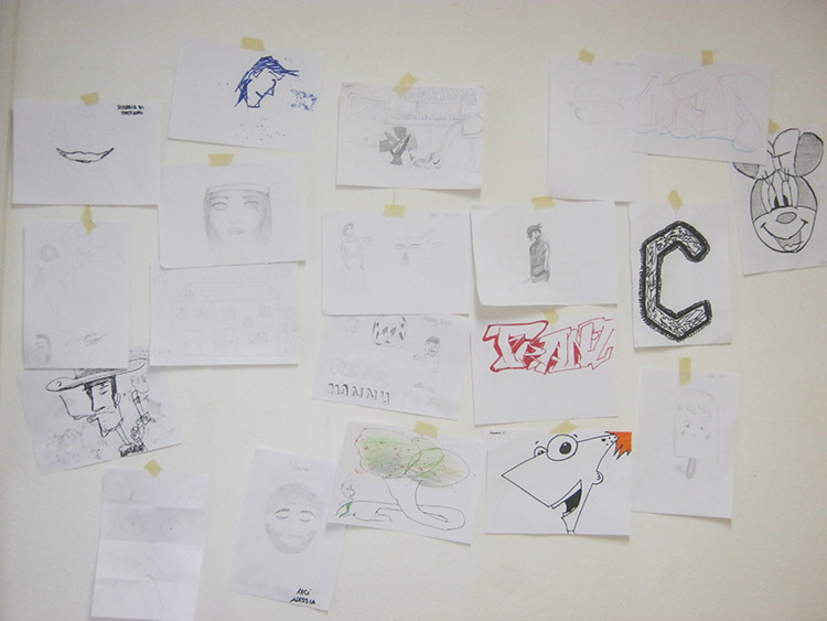 Laboratorio di disegno e graffiti per You Ar'T - franZroom.net