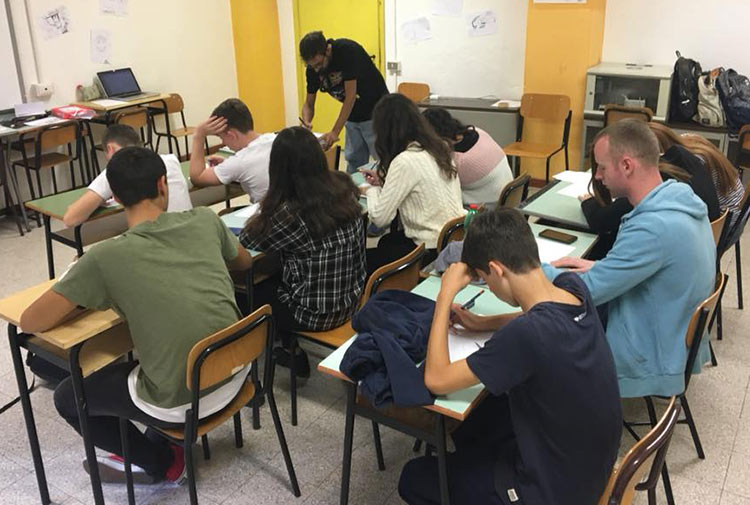 Laboratorio di disegno e graffiti per You Ar'T - franZroom.net