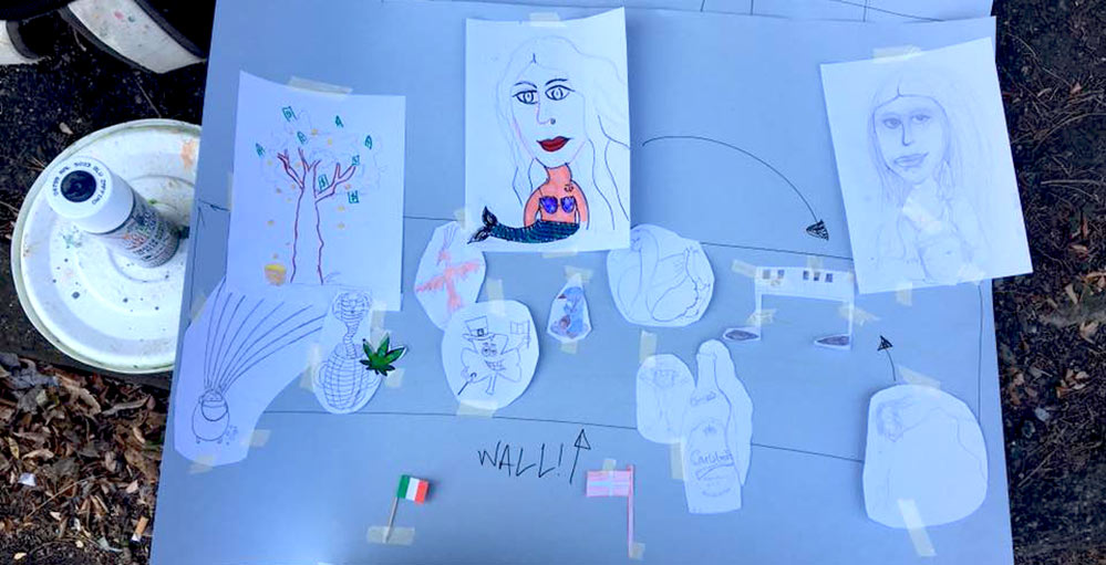 Laboratorio di disegno e graffiti per You Ar'T - franZroom.net