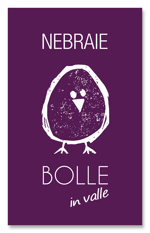 Nebraie, design etichetta Bolle in Valle - franZroom.net