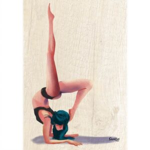 Flecss - yoga illustrations - Andrea FranZosi franZroom.net