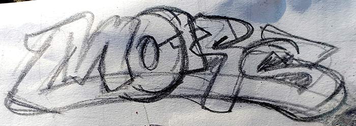 Sketch Mors by Morser - FranZroom graffiti