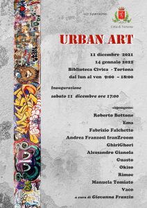 Locandina Urban Art Expo - Biblioteca Tortona