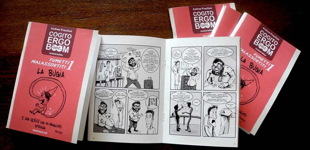 Cogito Ergo BooM volume 2 - fumetti di Andrea FranZosi franZroom.net