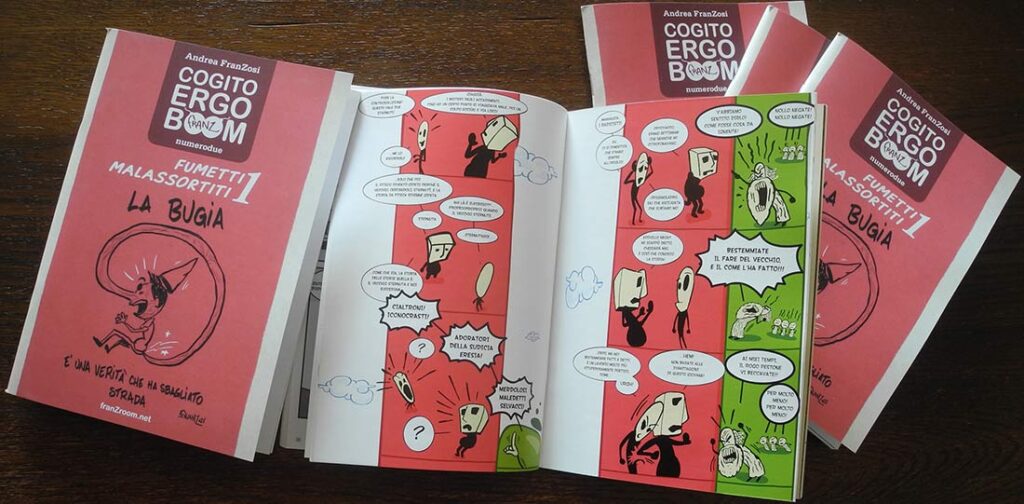 Cogito Ergo BooM volume 2 - fumetti di Andrea FranZosi franZroom.net