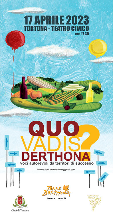 Quo Vadis Derthona, grafica coordinata - Andrea FranZosi, franZroom.net