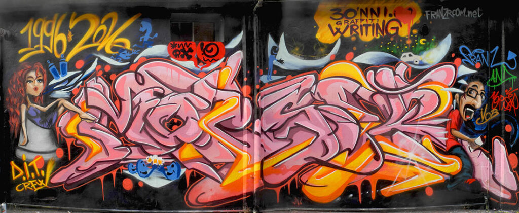 MorSeR, 30 Anni di Graffiti WritinG - franZroom.net